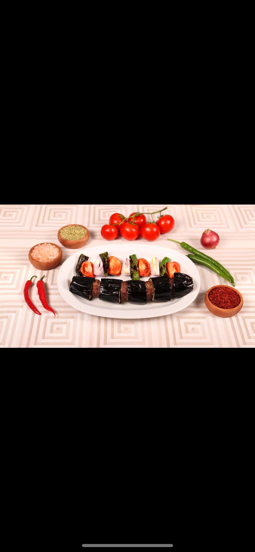 Patlıcanlı Kebap (160 gr.)