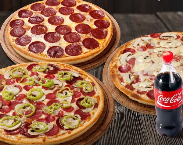 3'lü Orta Boy Pizza