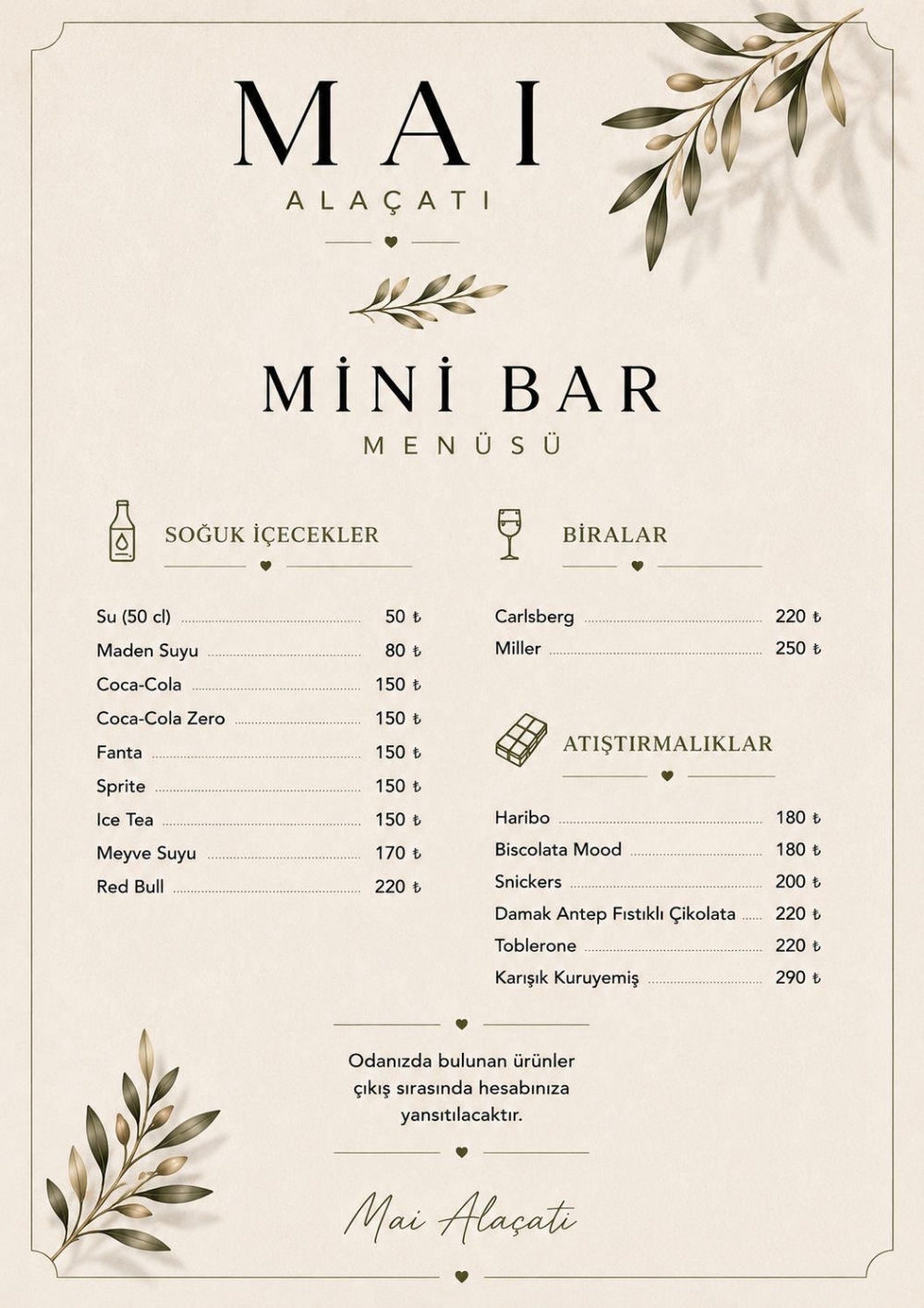 Mini bar