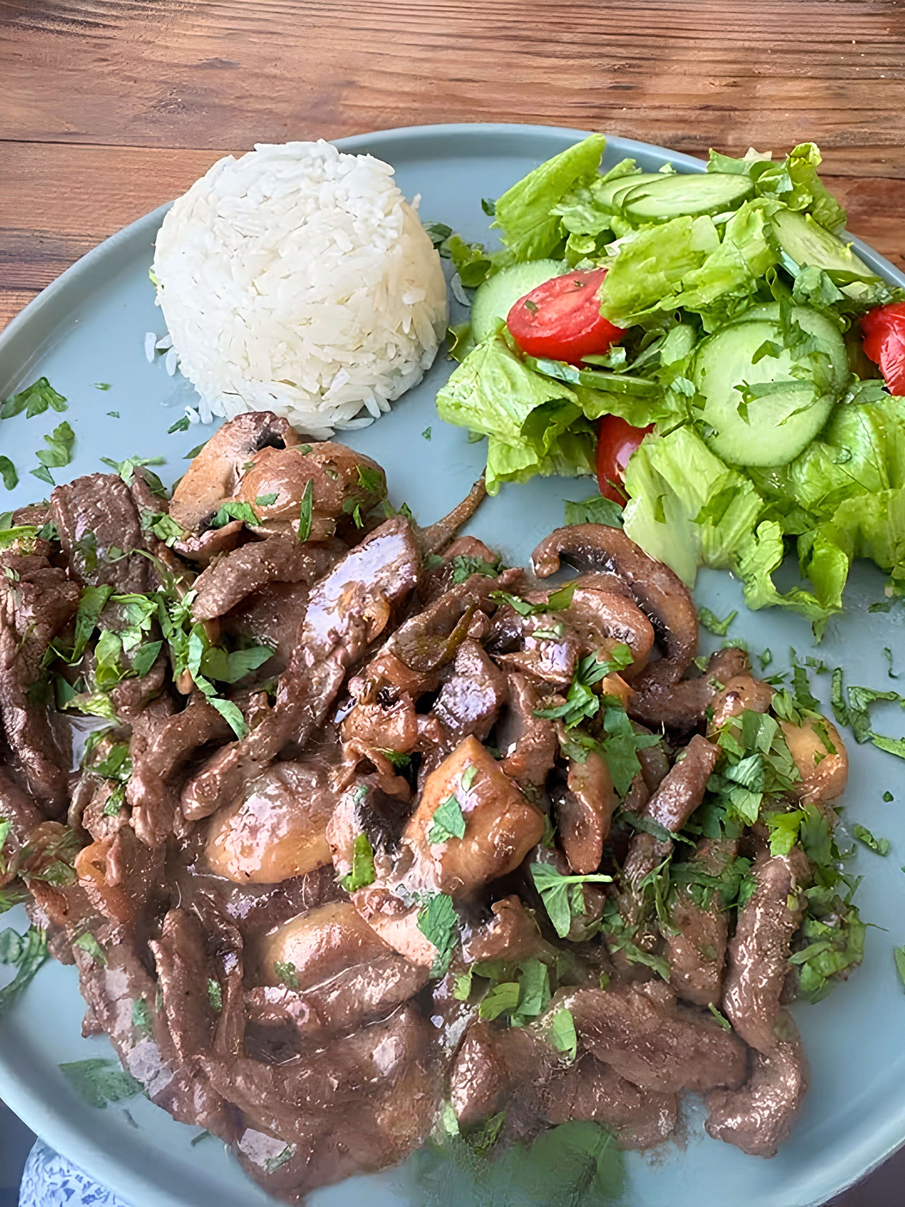 Bonfile Stroganoff / Beef Stroganoff