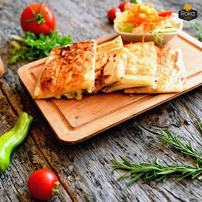 Potato and kaşar cheese gözleme