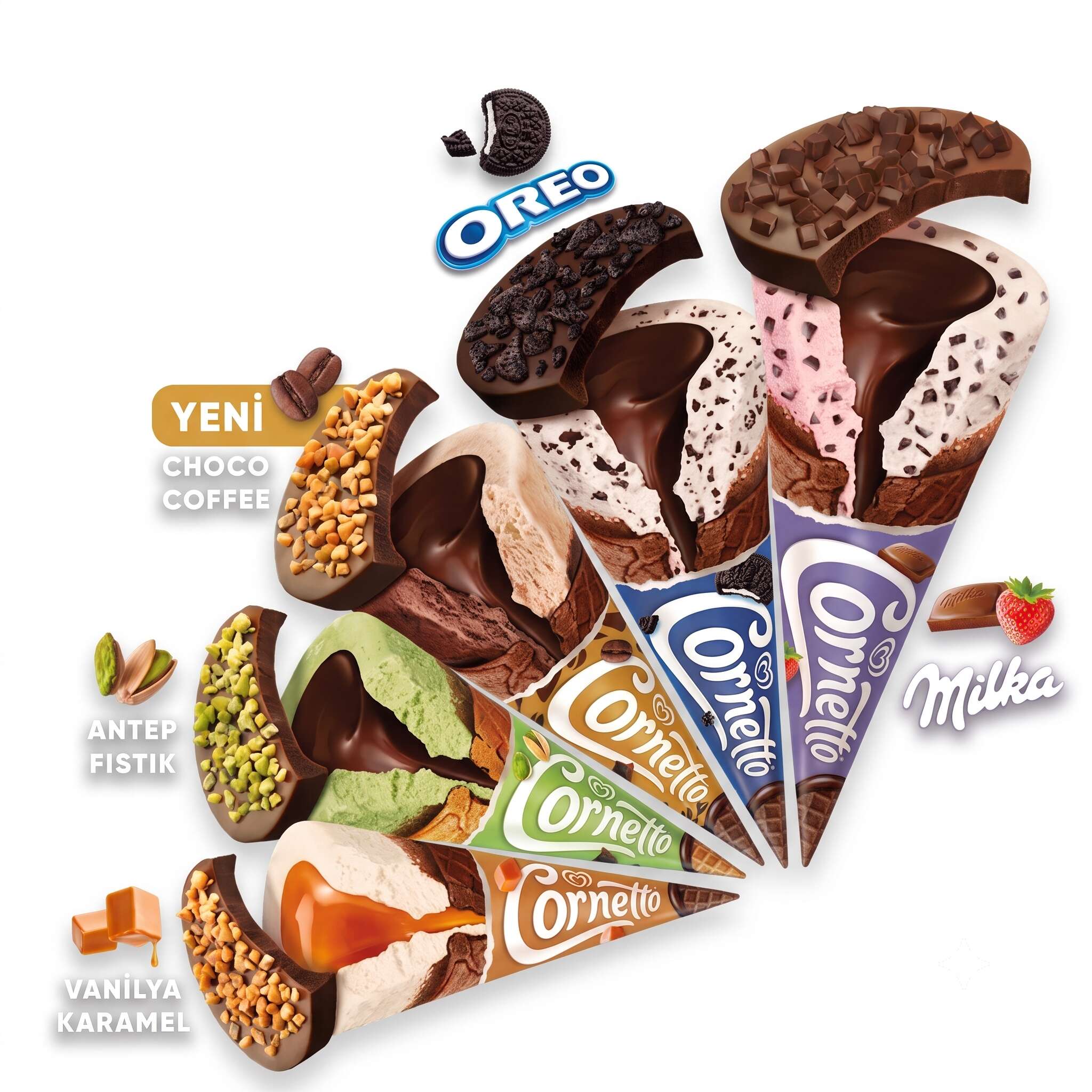 Cornetto Çeşitleri