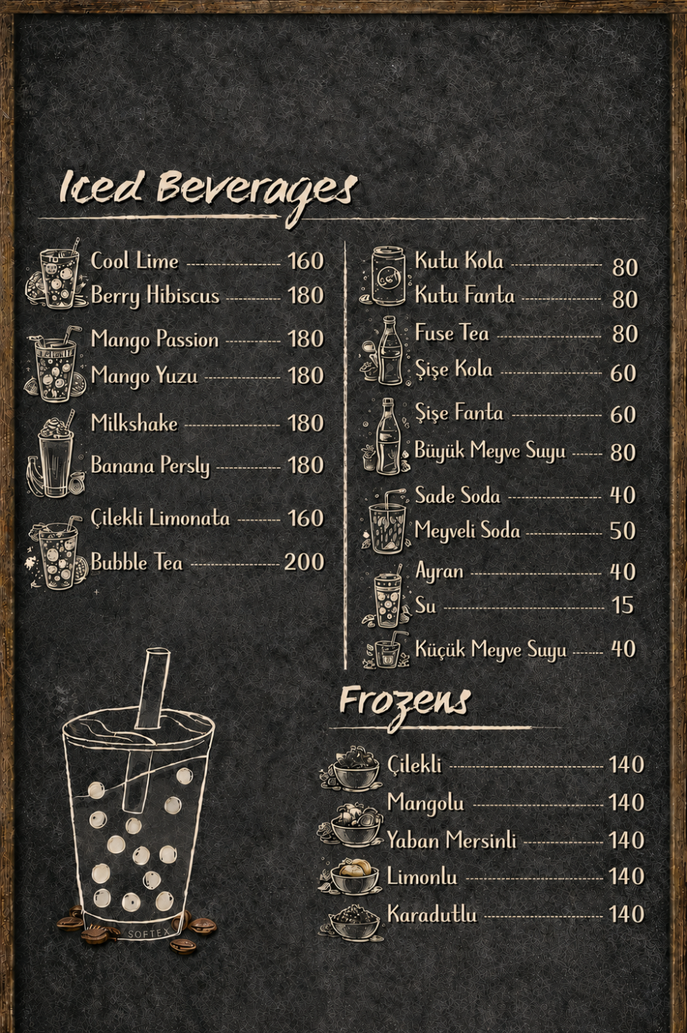 Iced Beverages