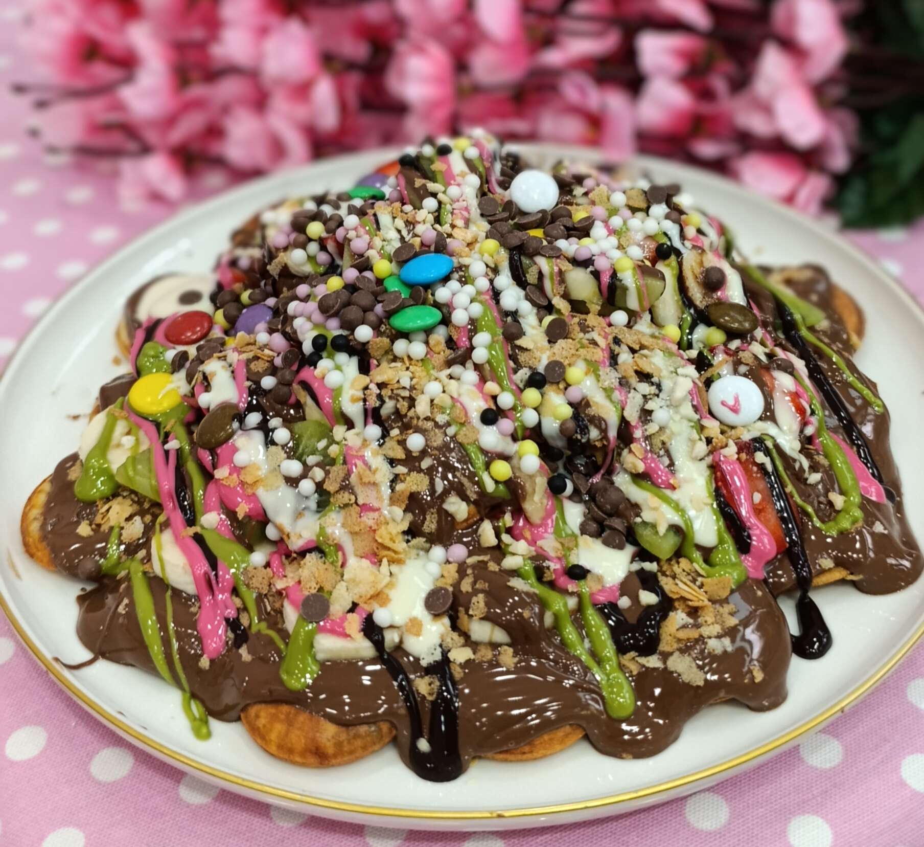 Servis waffle 
