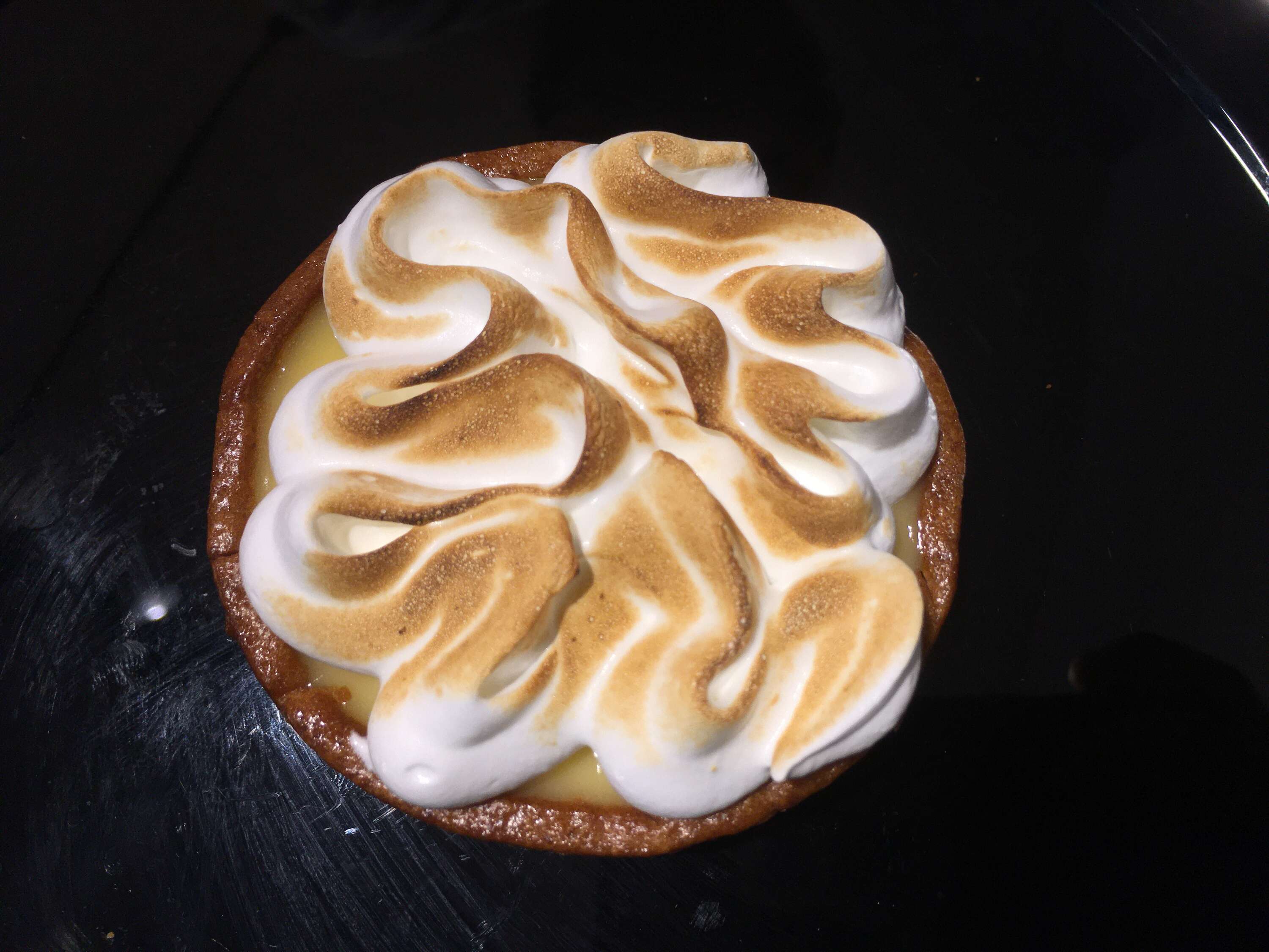 Lemon, Chocolate and Meringue Tart