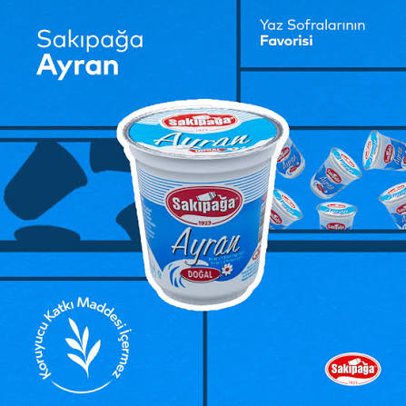 Large carton ayran