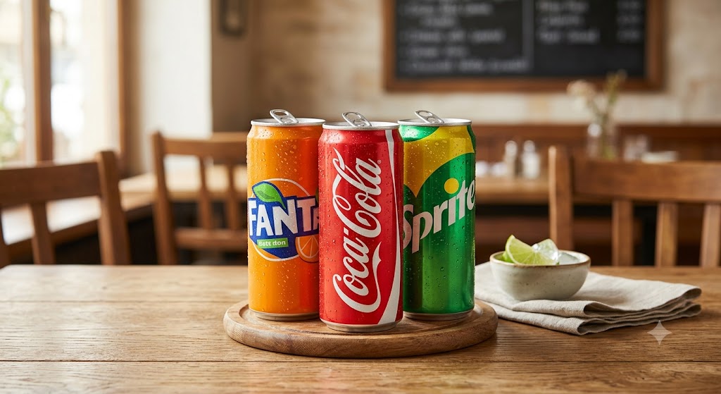 Coca Cola/Fanta/Sprite