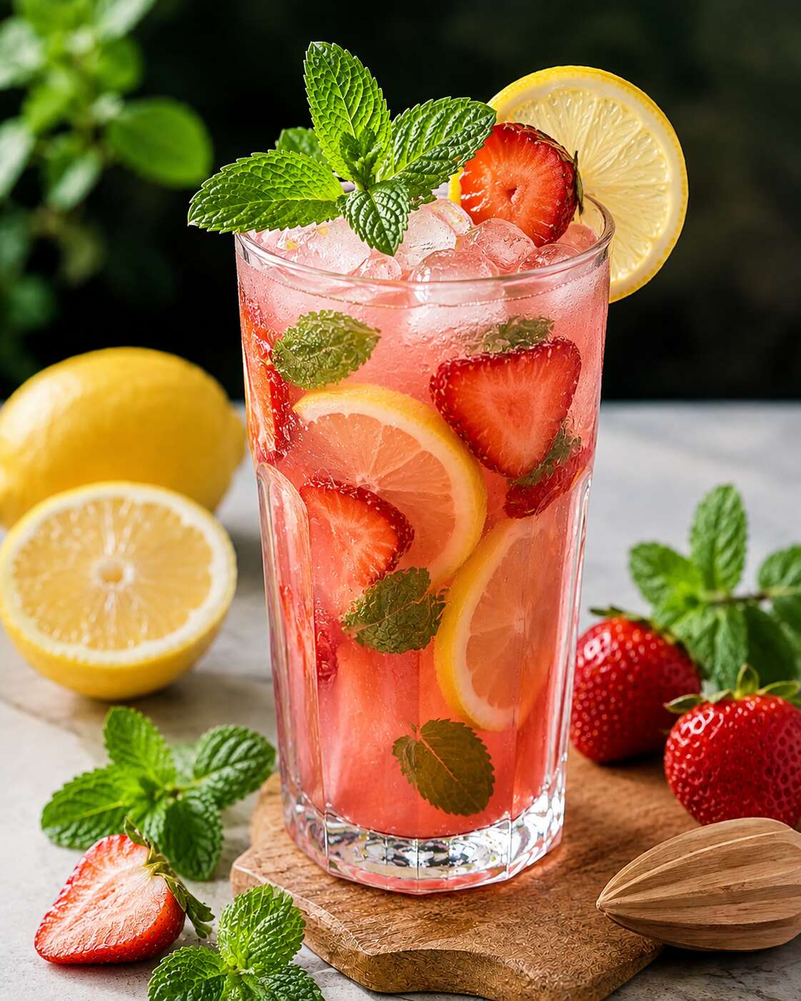 Çilekli Limonata