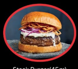 Steak burger 