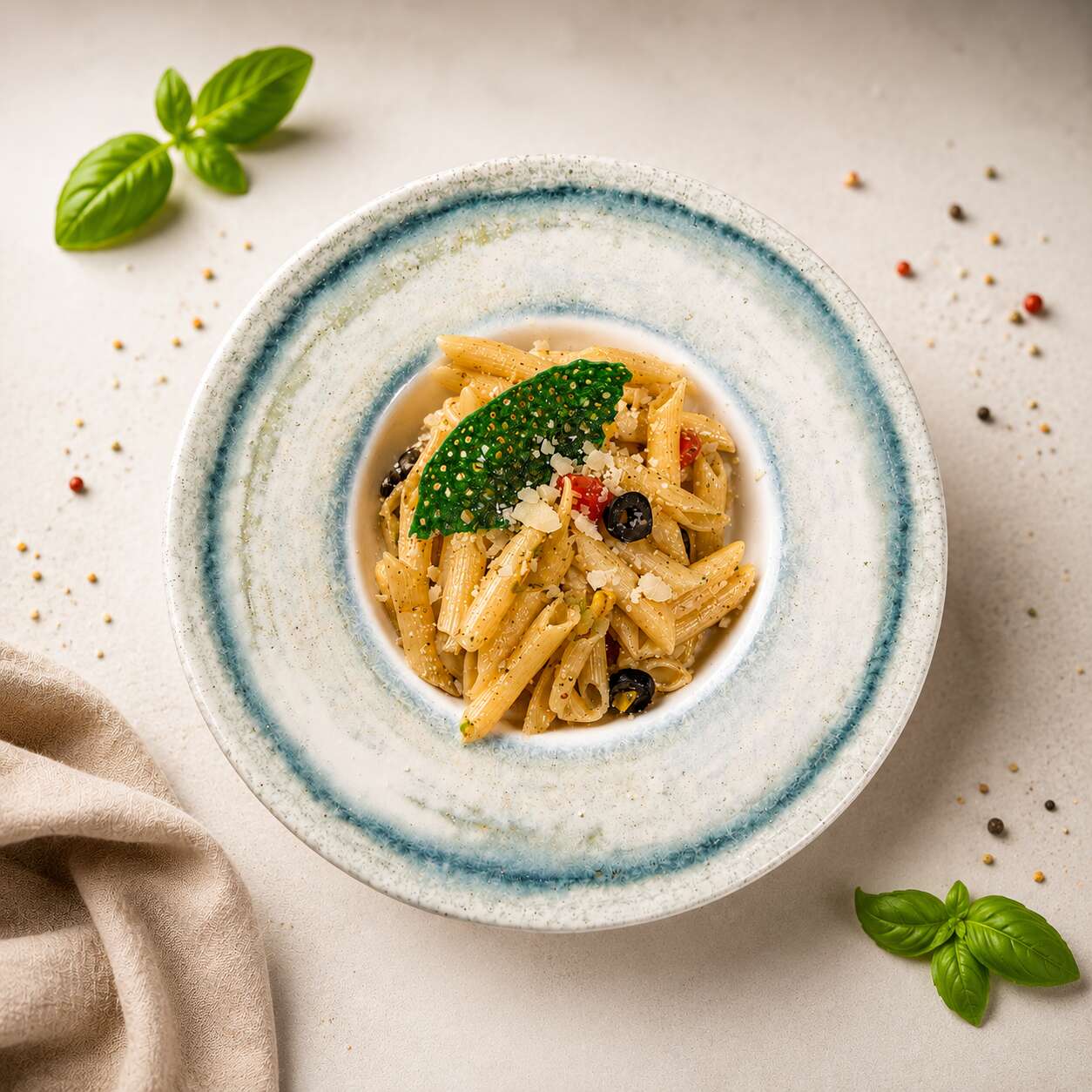 Mediterranean-Style Penne