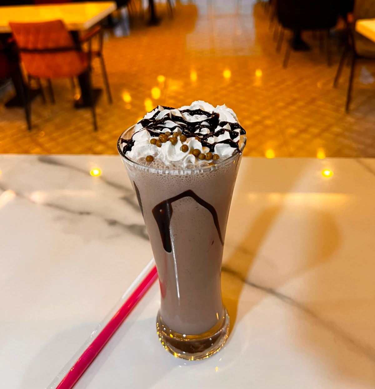 Chocolate milkshake