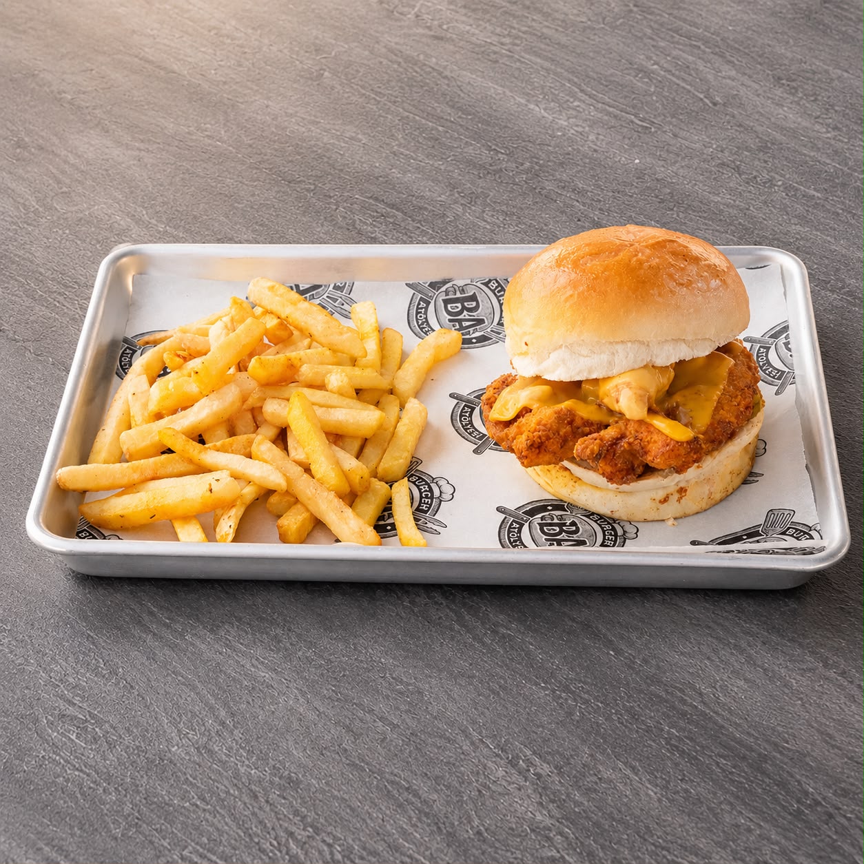 Crispy Cheese Burger
