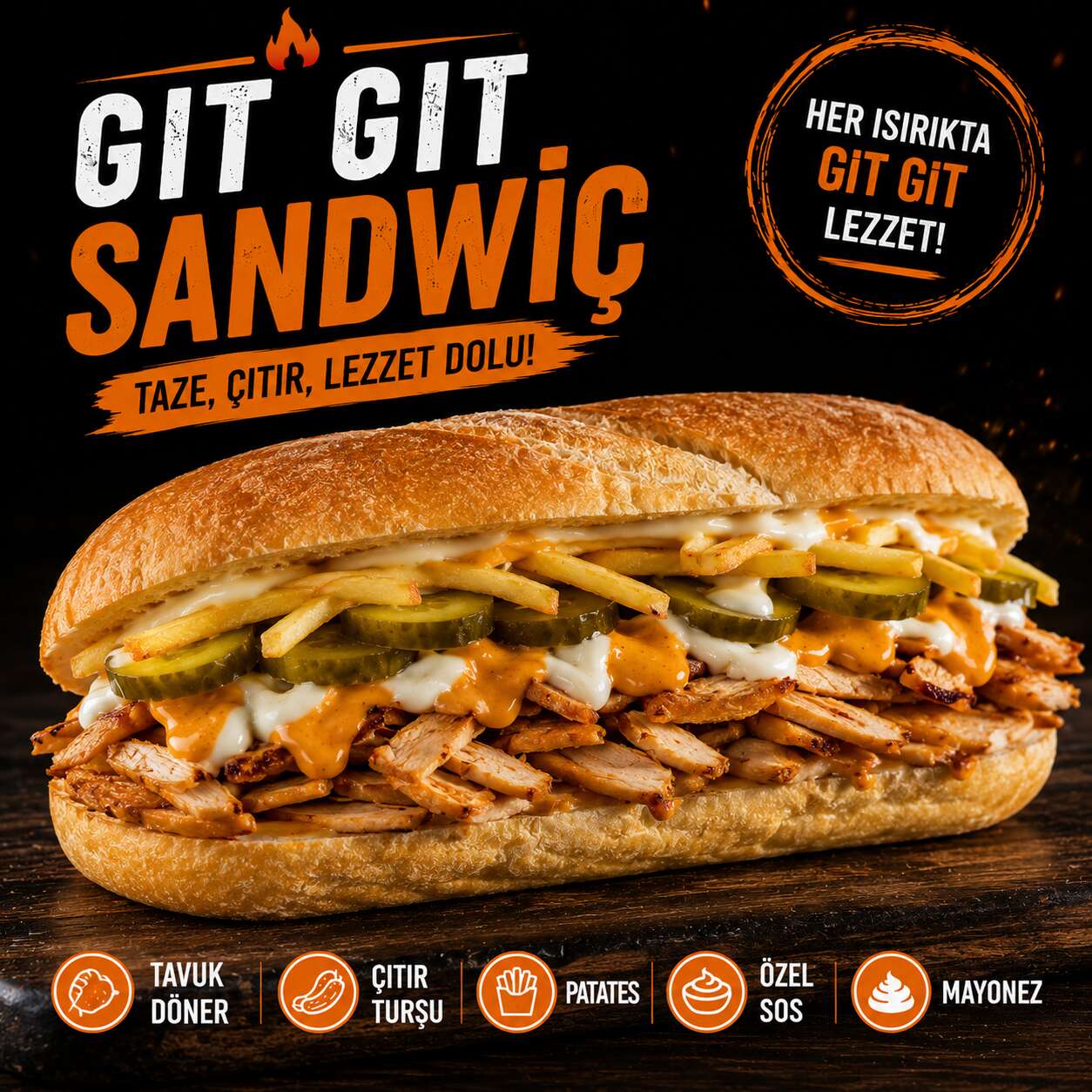 Gıt-Gıt Sandviç