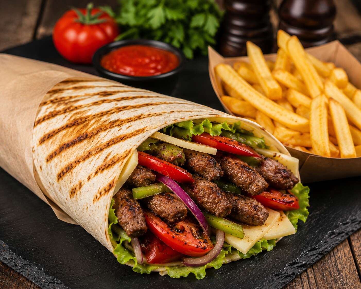 Köfteli Wrap