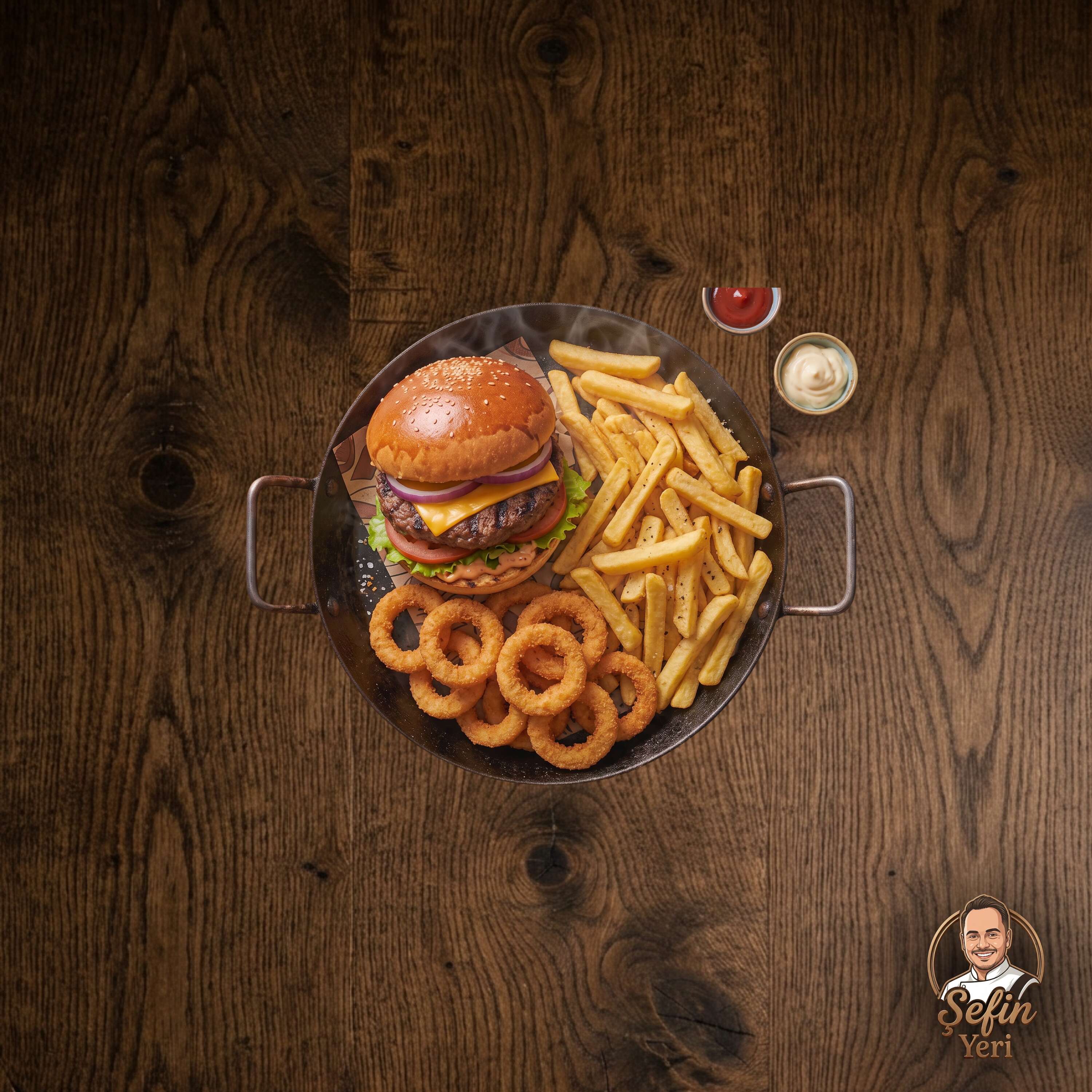 Et Hamburger Menü