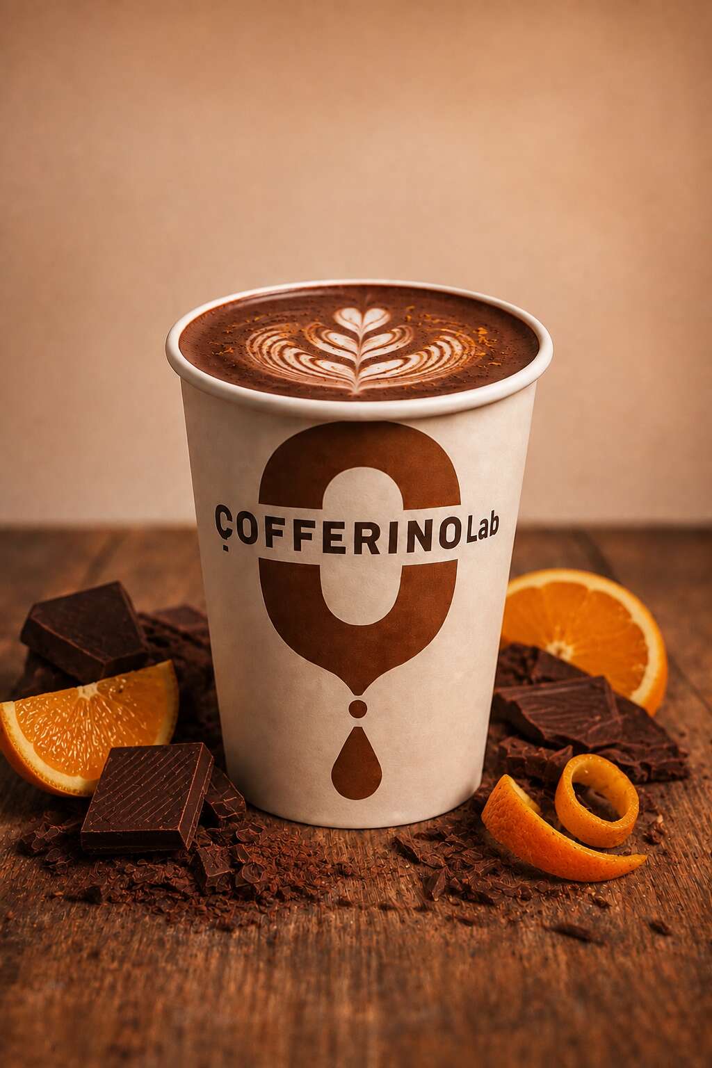 Bitter orange chocolate