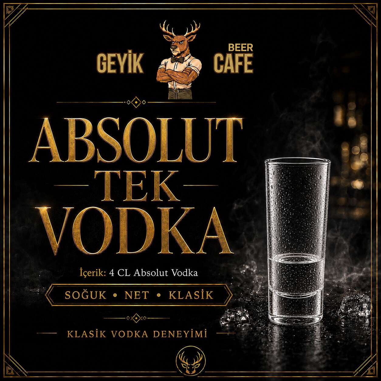 Absolut single vodka