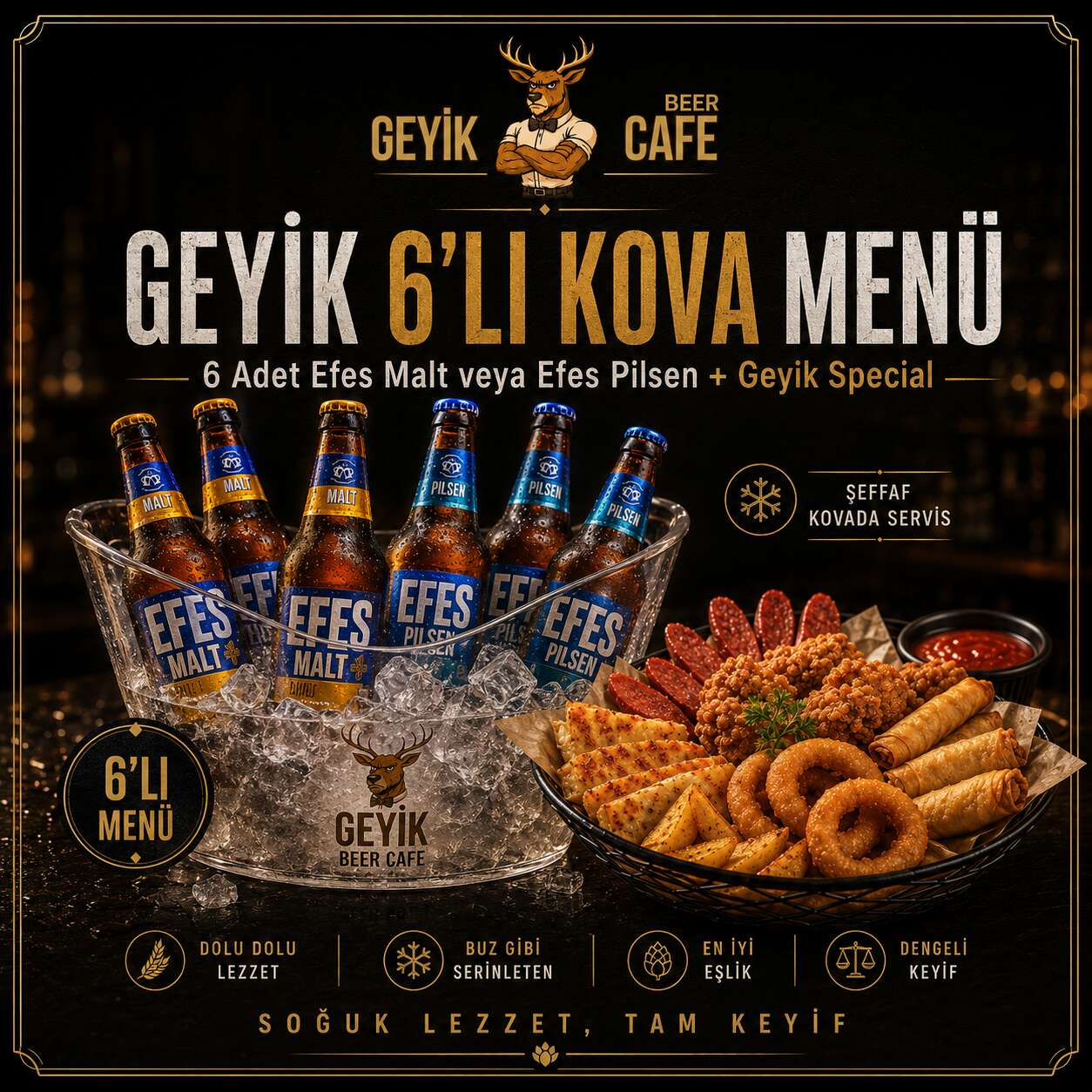 Geyik 6-Beer Menu