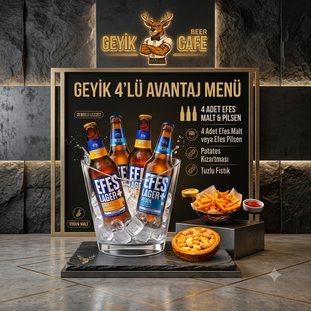 Geyik 4-Beer Value Menu