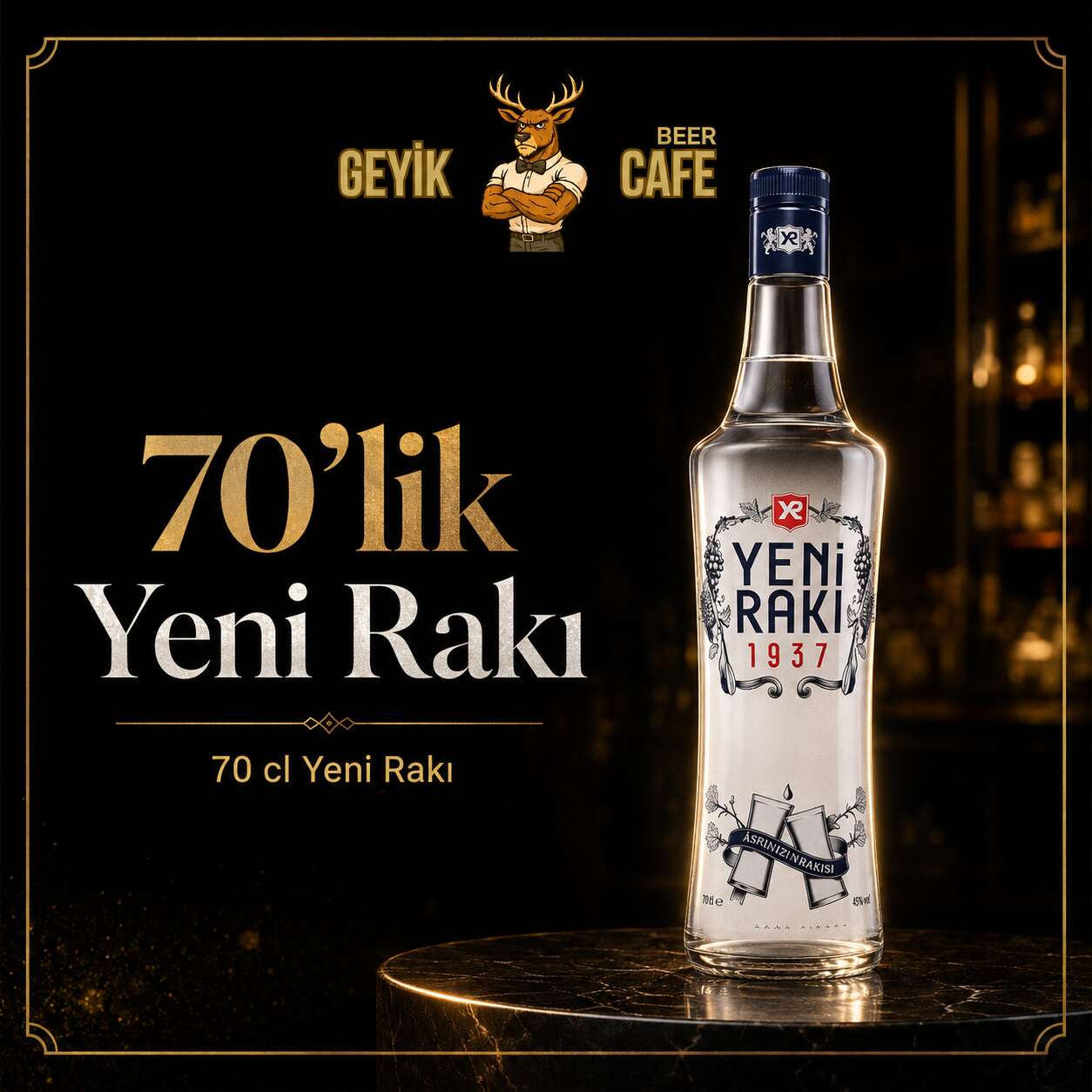 70 cl Yeni Rakı