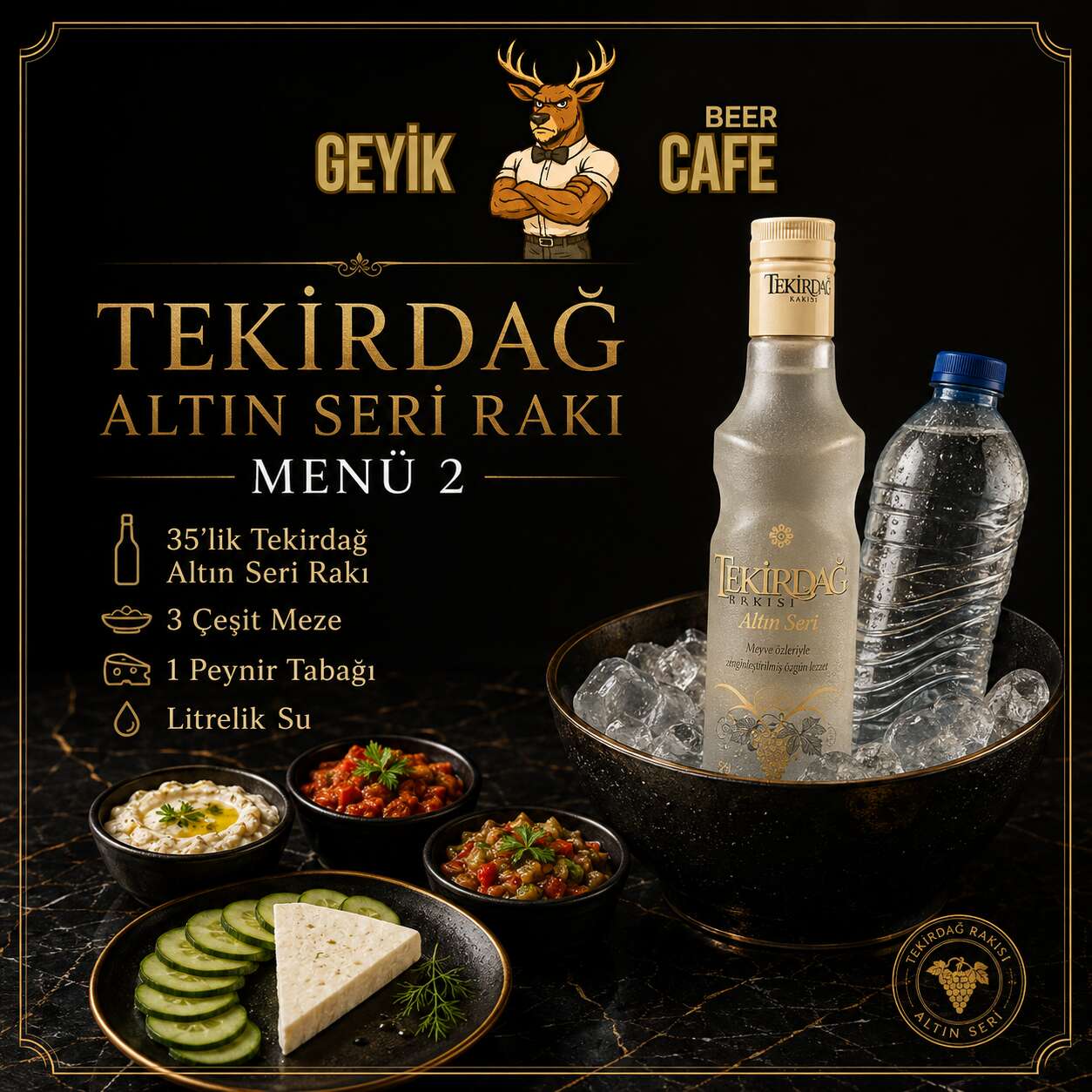 Tekirdağ Altın Seri Menu 2