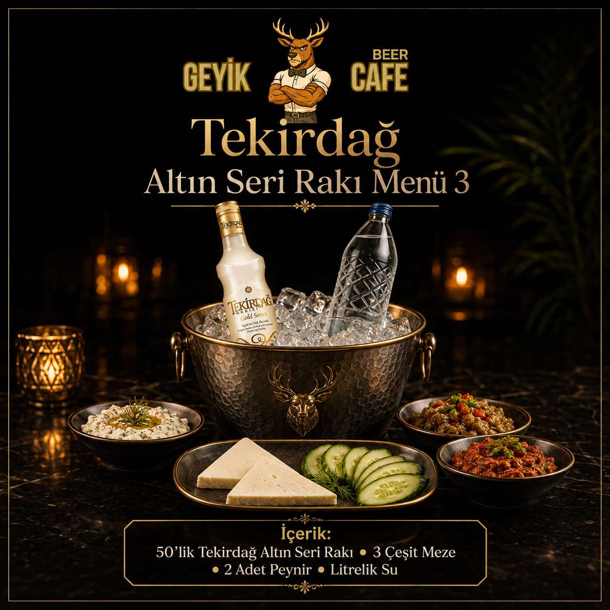 Tekirdağ Altın Seri Menu 3