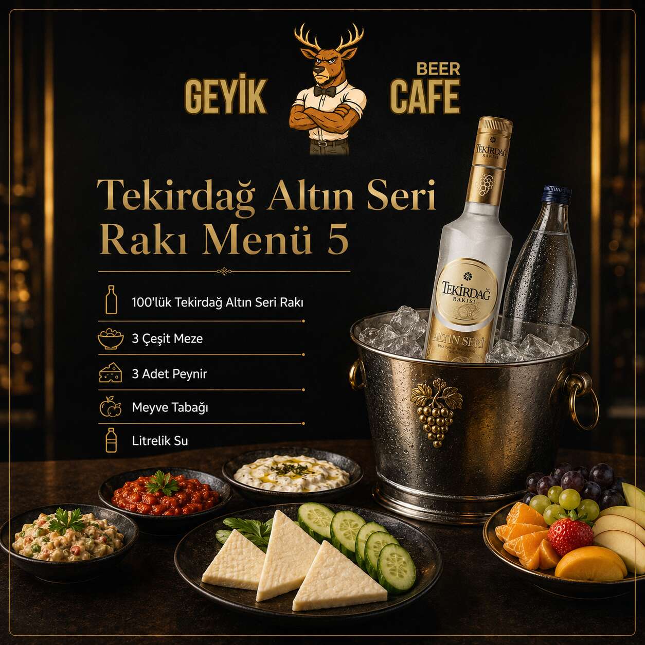 Tekirdağ Altın Seri Menu 5