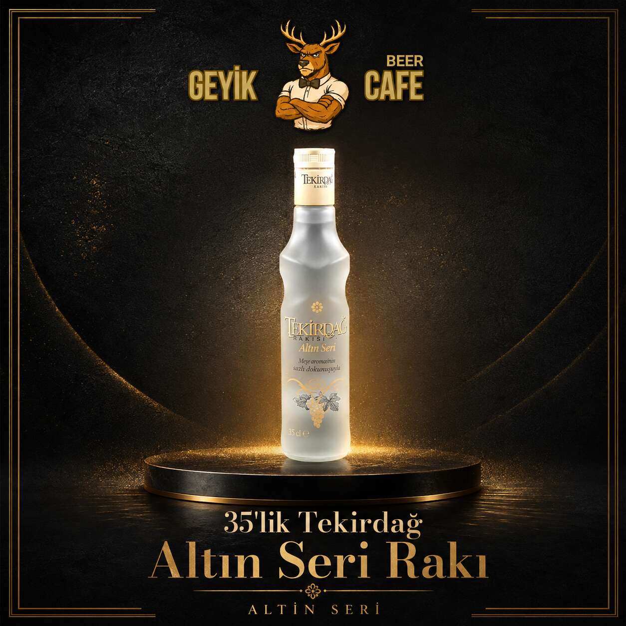 35 cl Tekirdağ Altın Seri Rakı