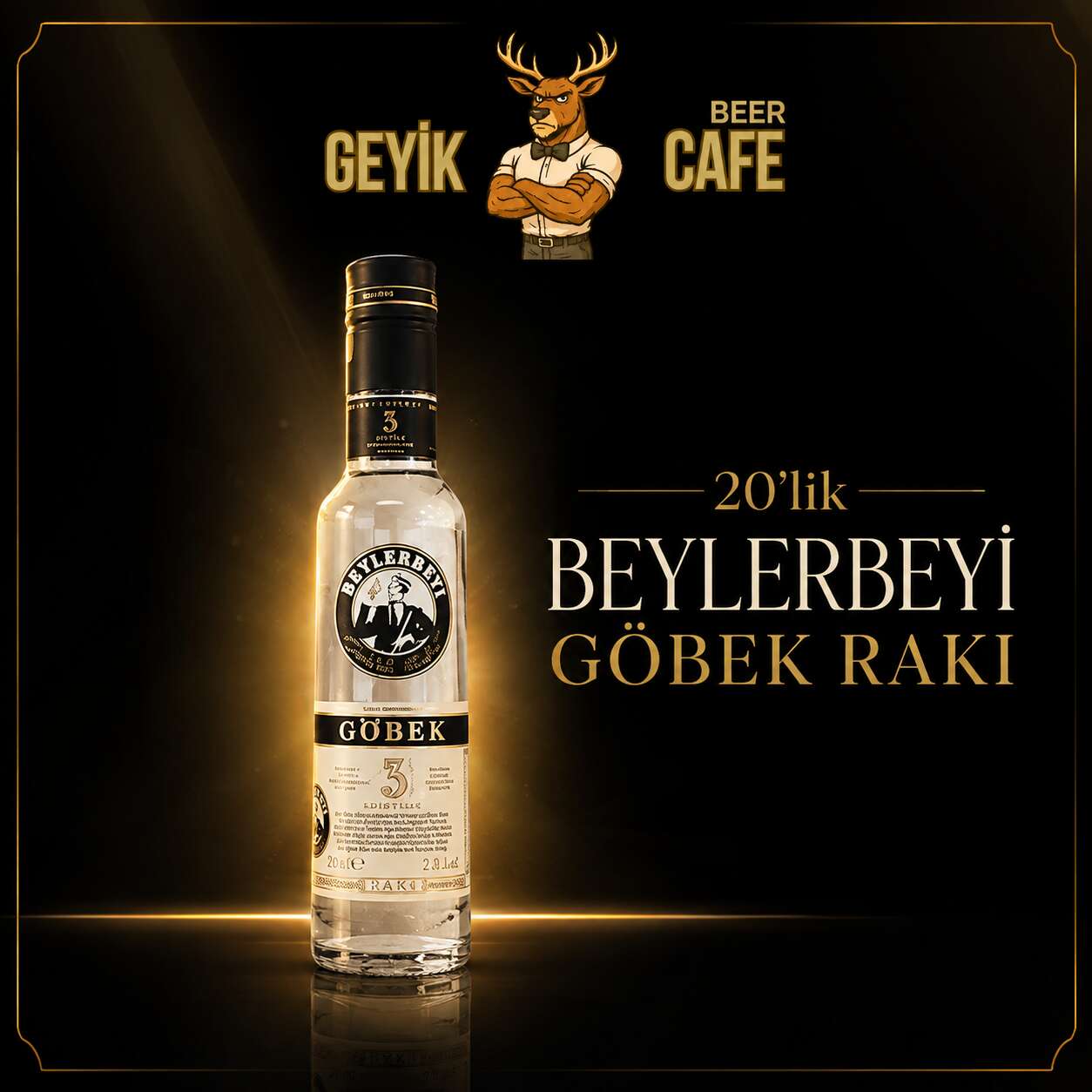 20 cl Beylerbeyi Göbek Rakı