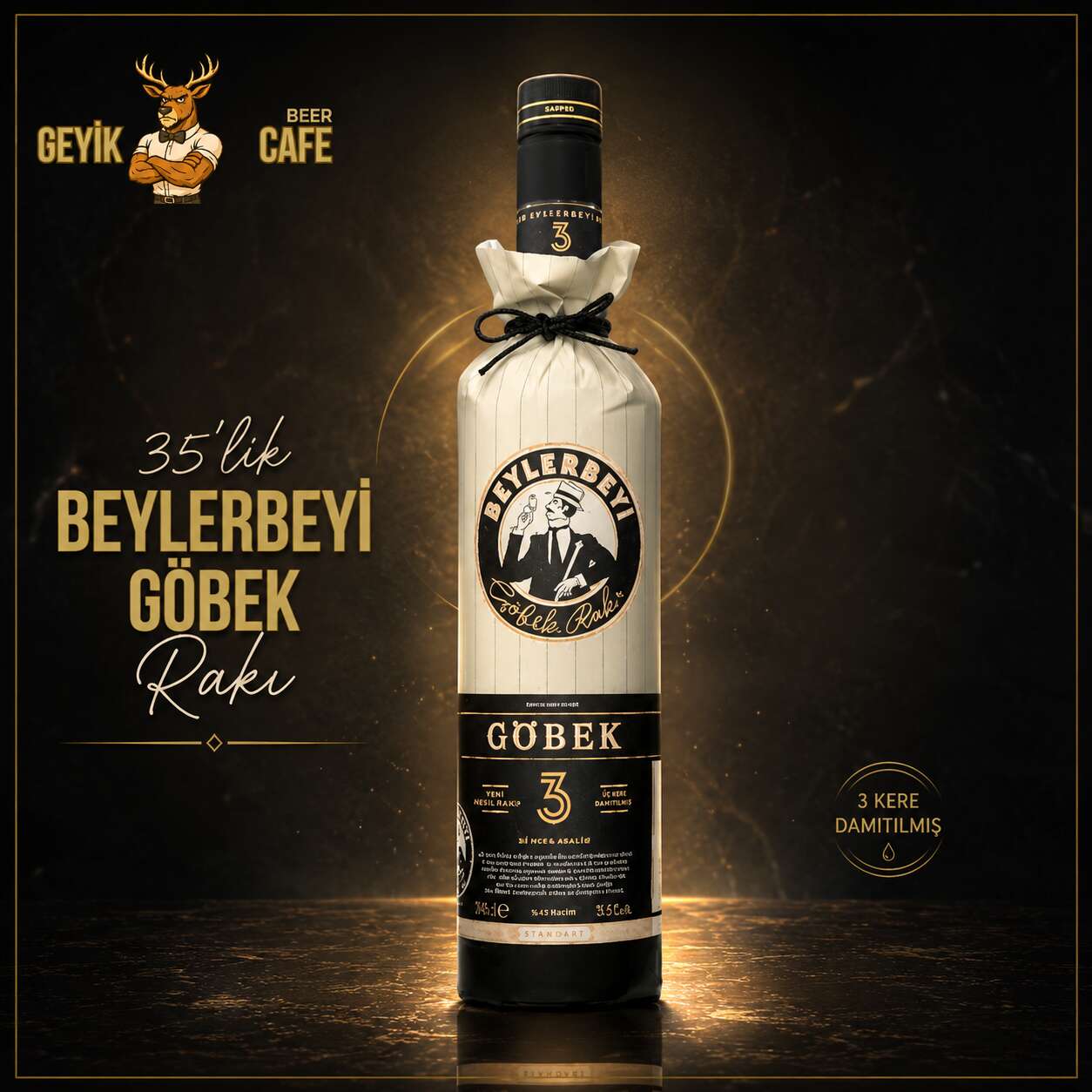 35 cl Beylerbeyi Göbek Rakı