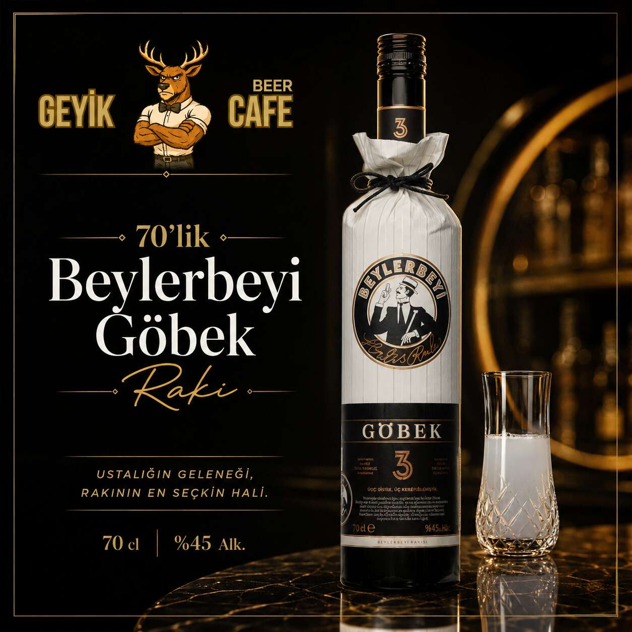 Beylerbeyi Göbek Rakı 70 cl