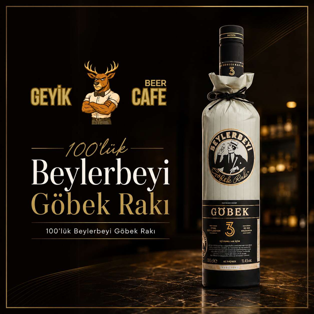 100 cl Beylerbeyi Göbek Rakı
