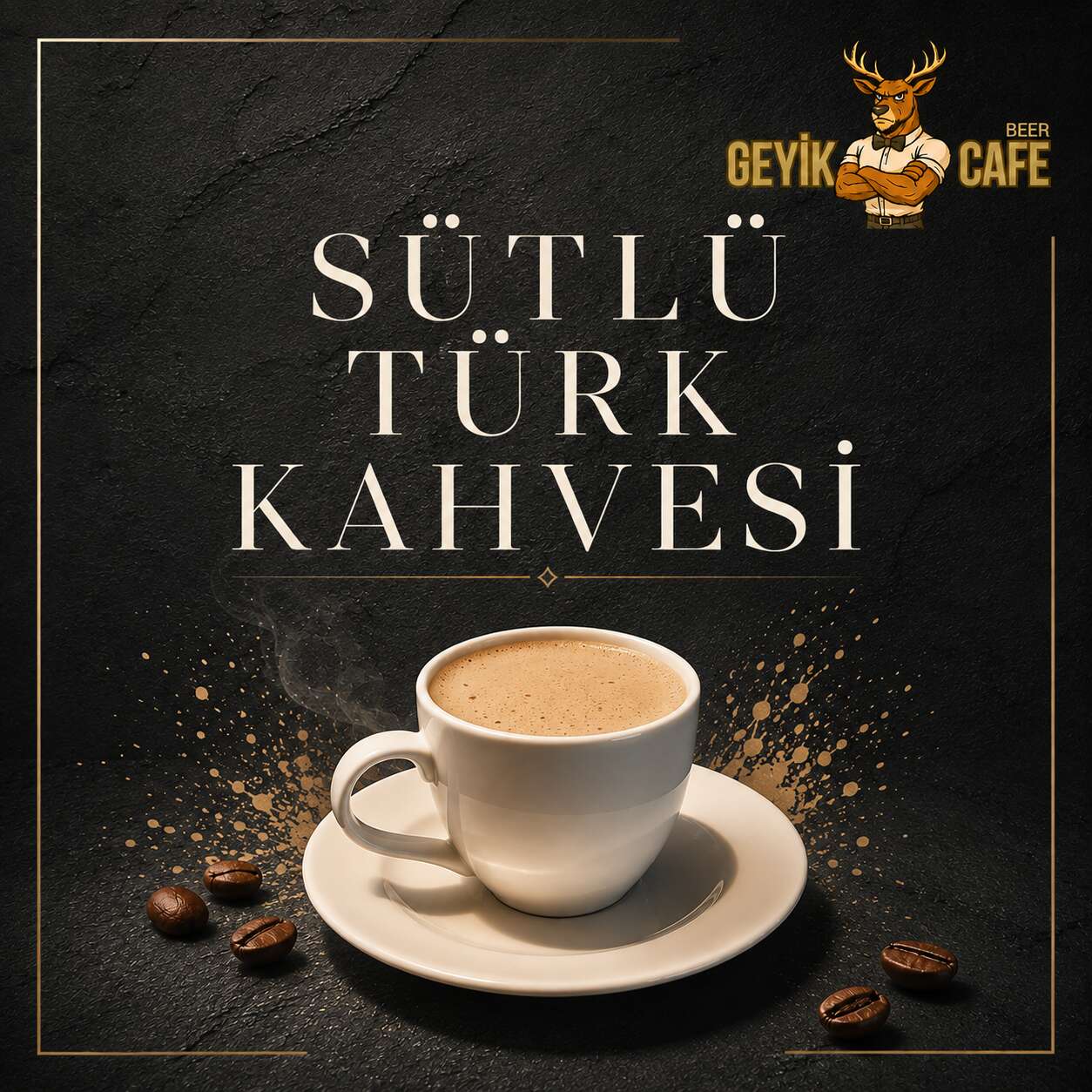 Turkish Coffee with Milk