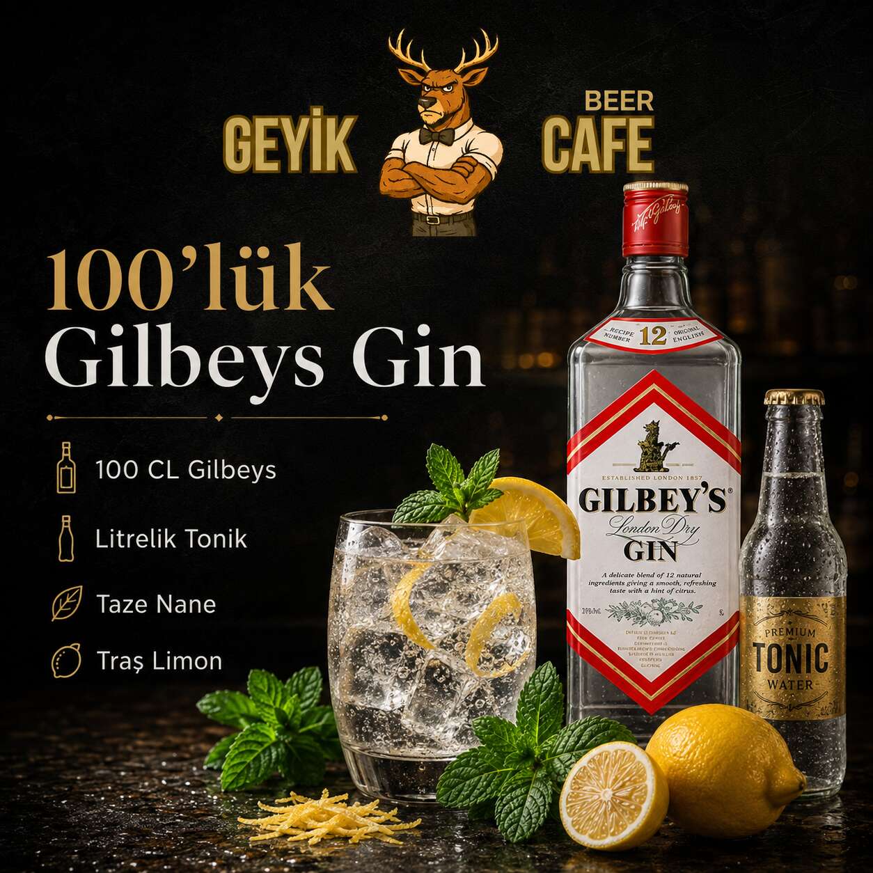 100 cl Gilbey's Gin