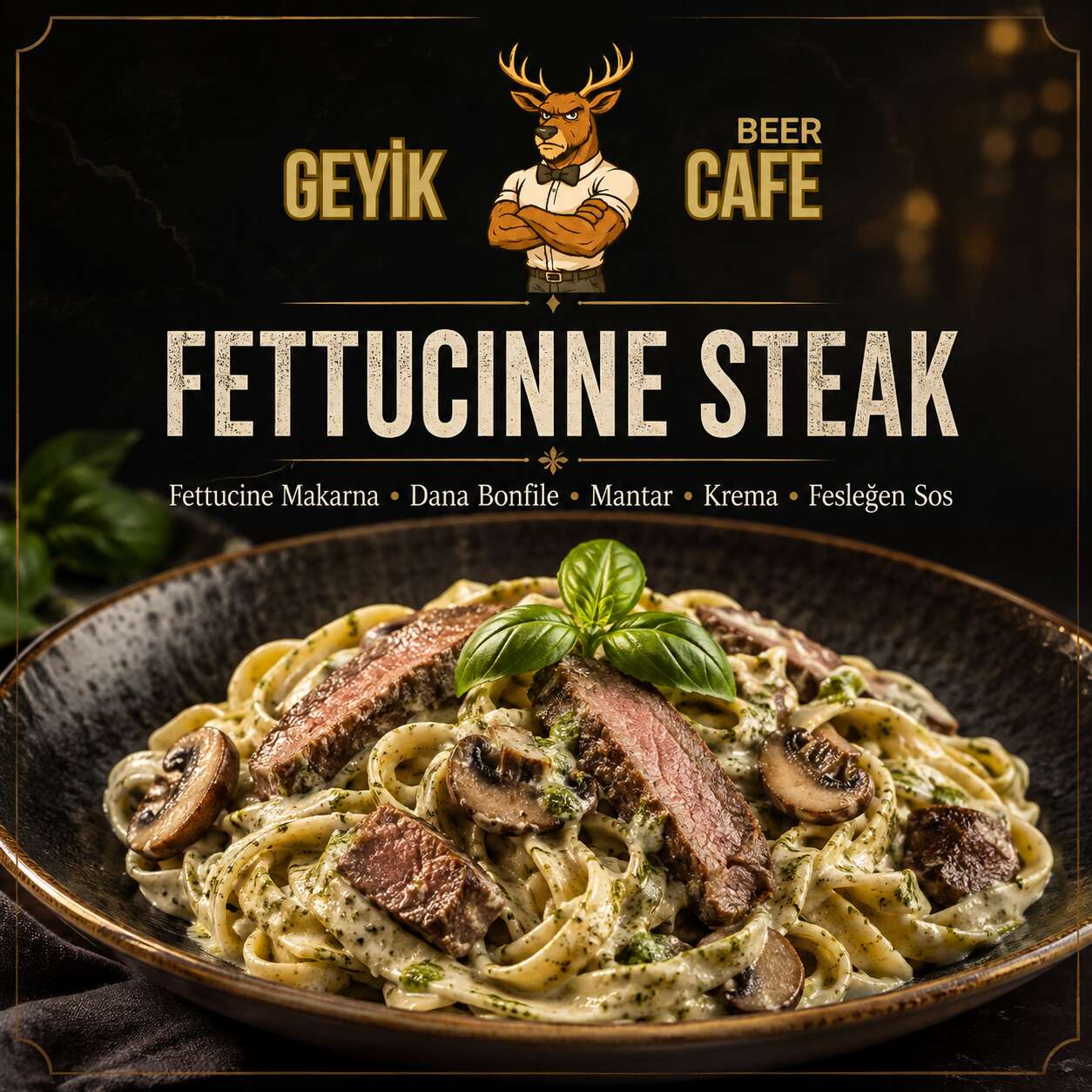 Steak Fettuccine