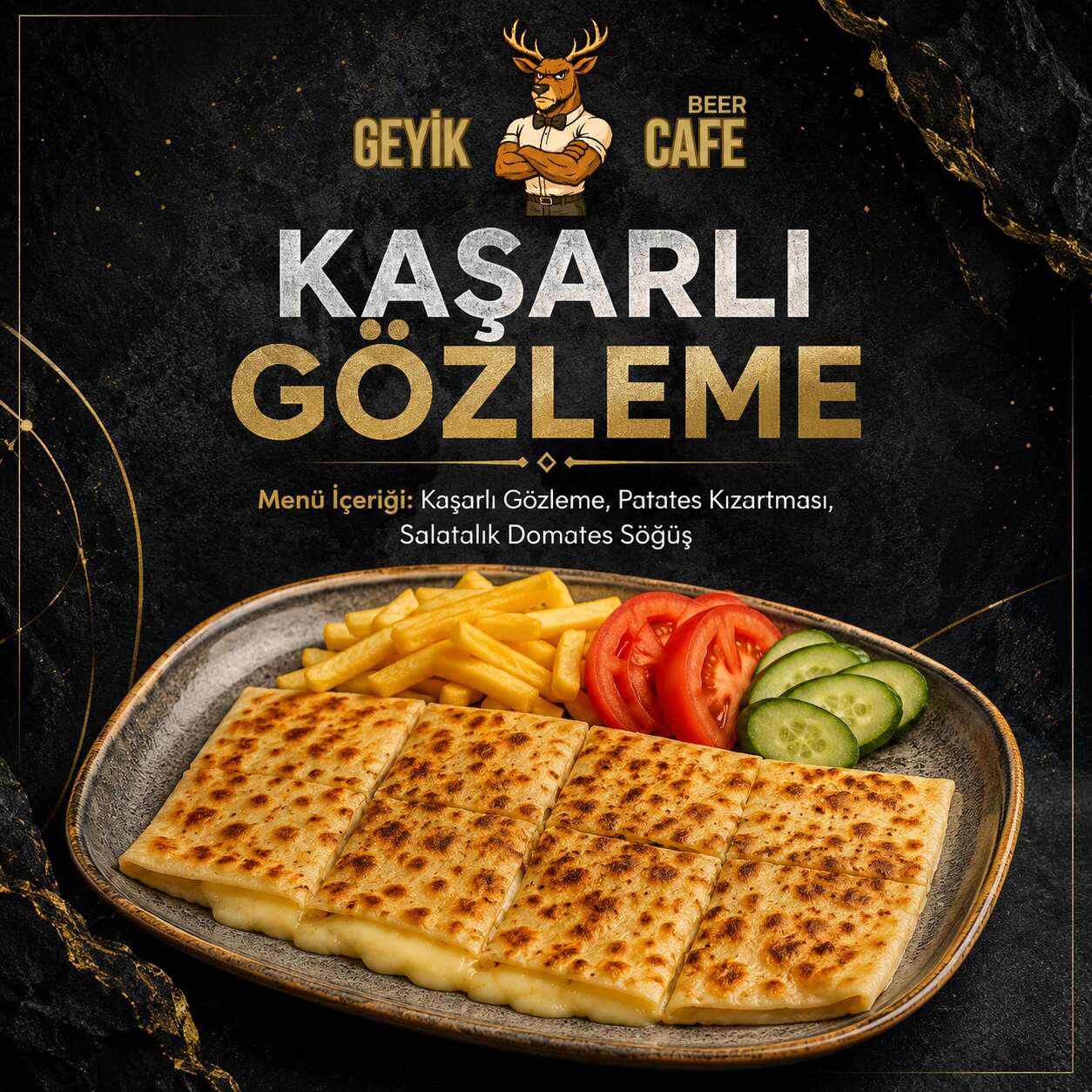 Cheese Gözleme Meal