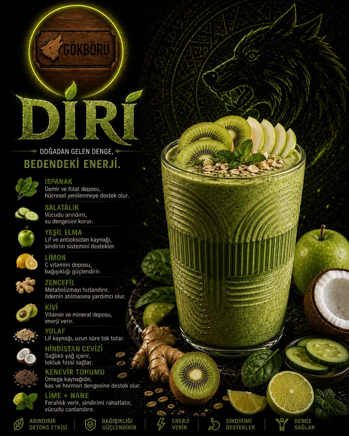 DİRİ (Bedendeki Enerji)
