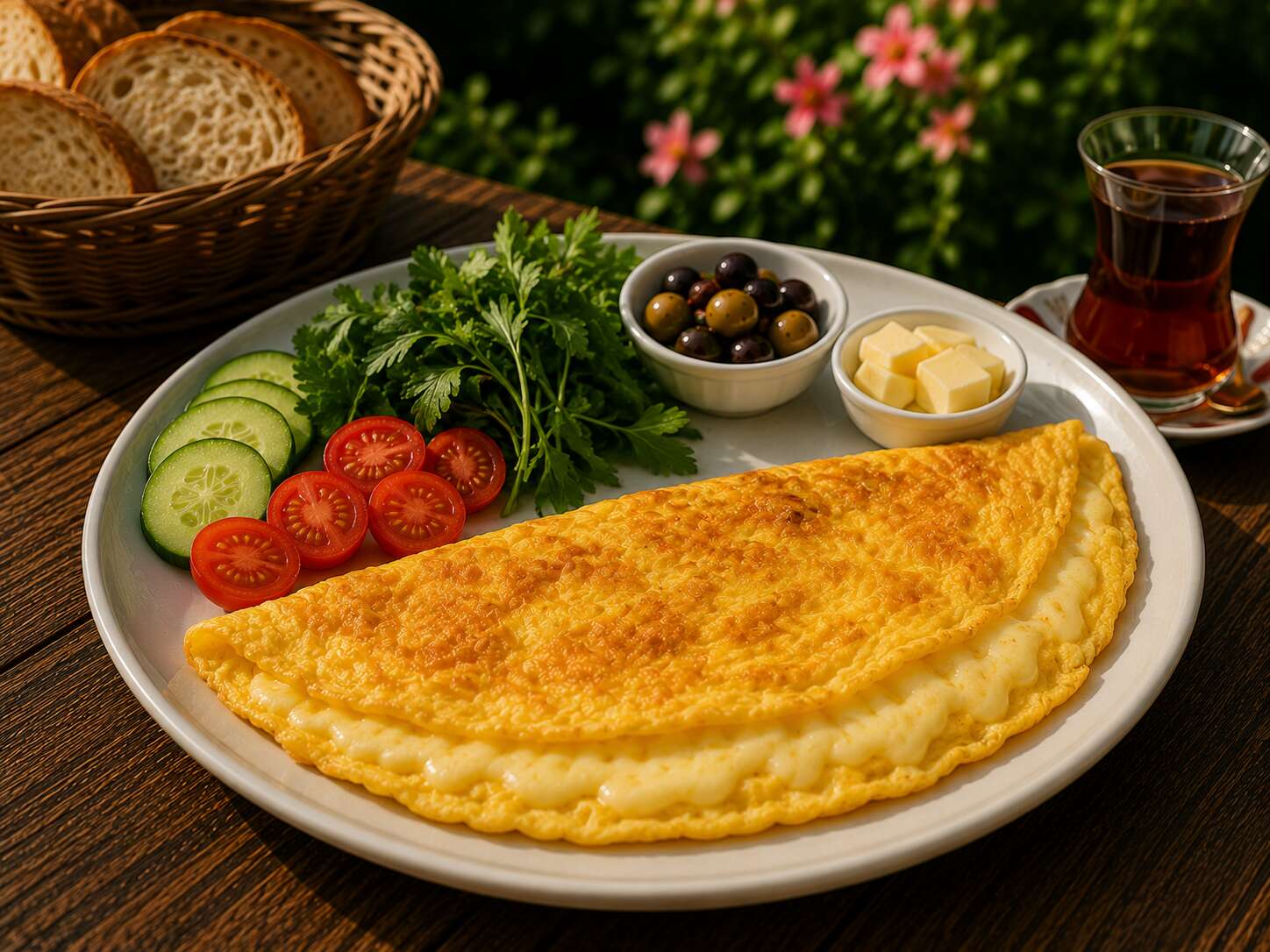 Kaşarlı Omlet