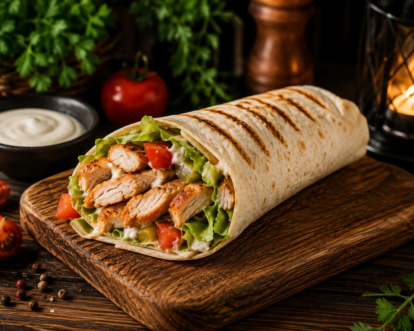 Tavuklu Wrap
