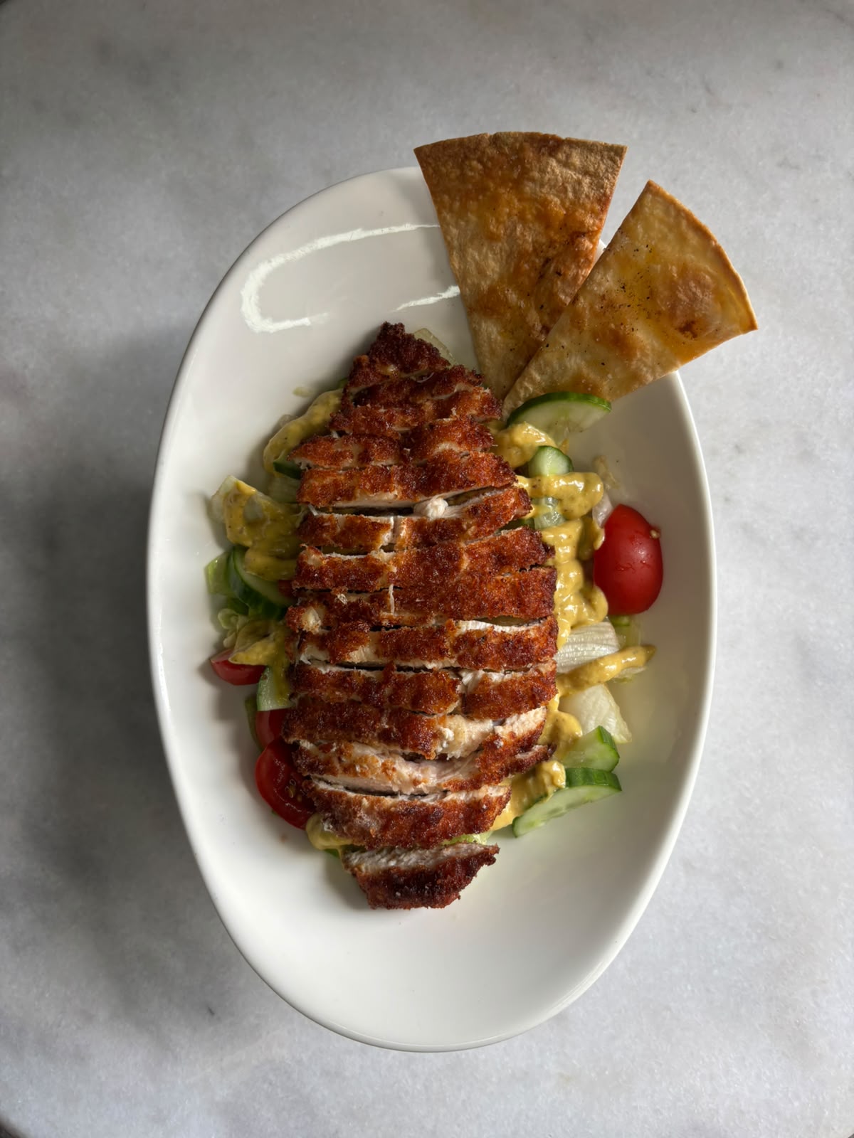 Crispy Chicken Salad