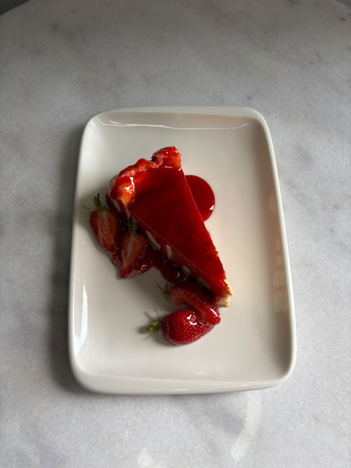 Strawberry cheesecake