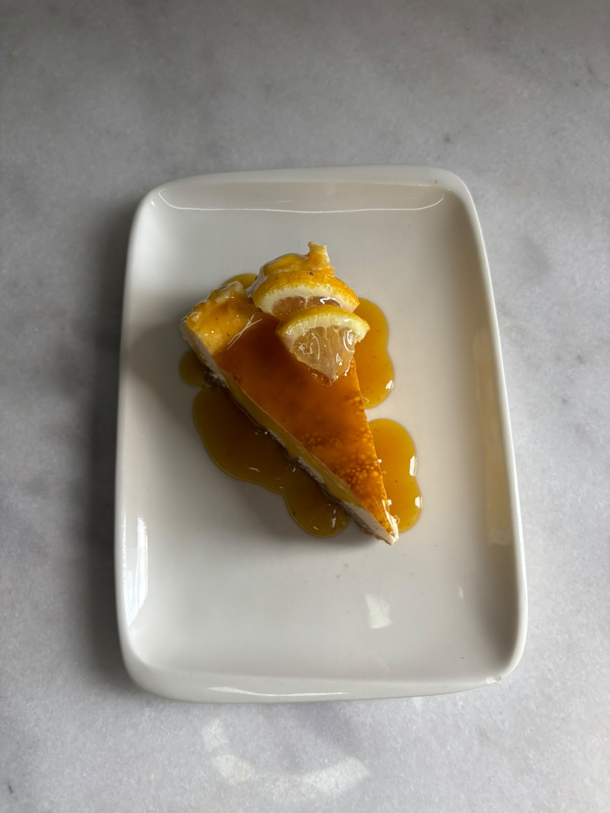 Lemon cheesecake