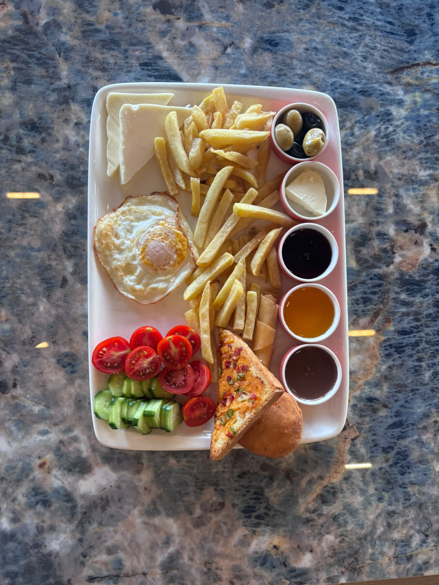Turkish breakfast plate