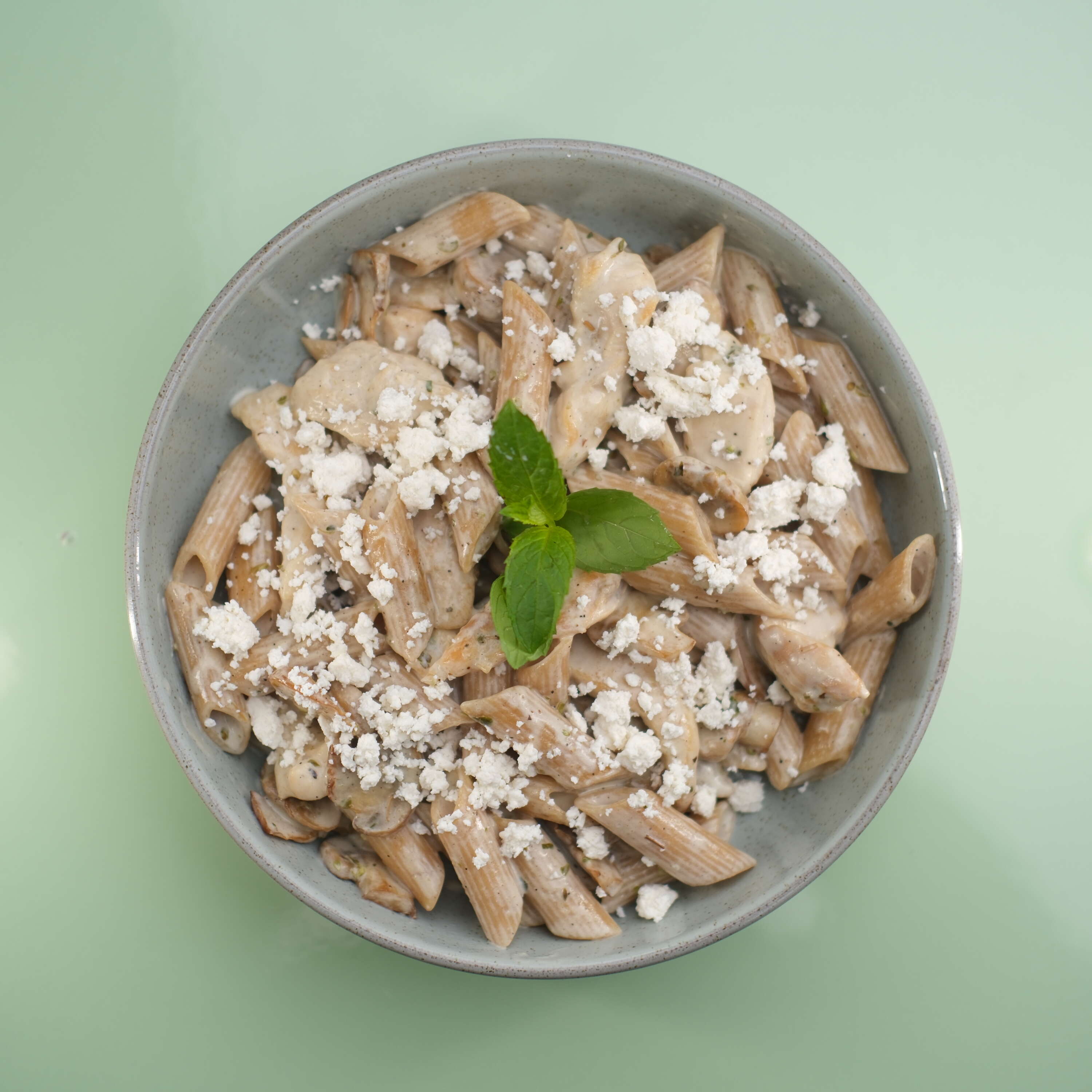 Kremalı Tavuklu Tam Buğday Penne