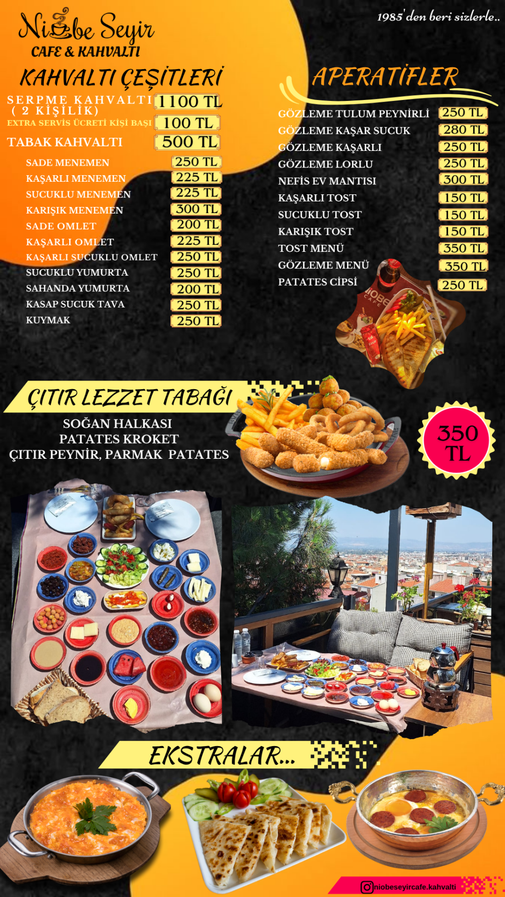 KAHVALTI & APERATİFLER