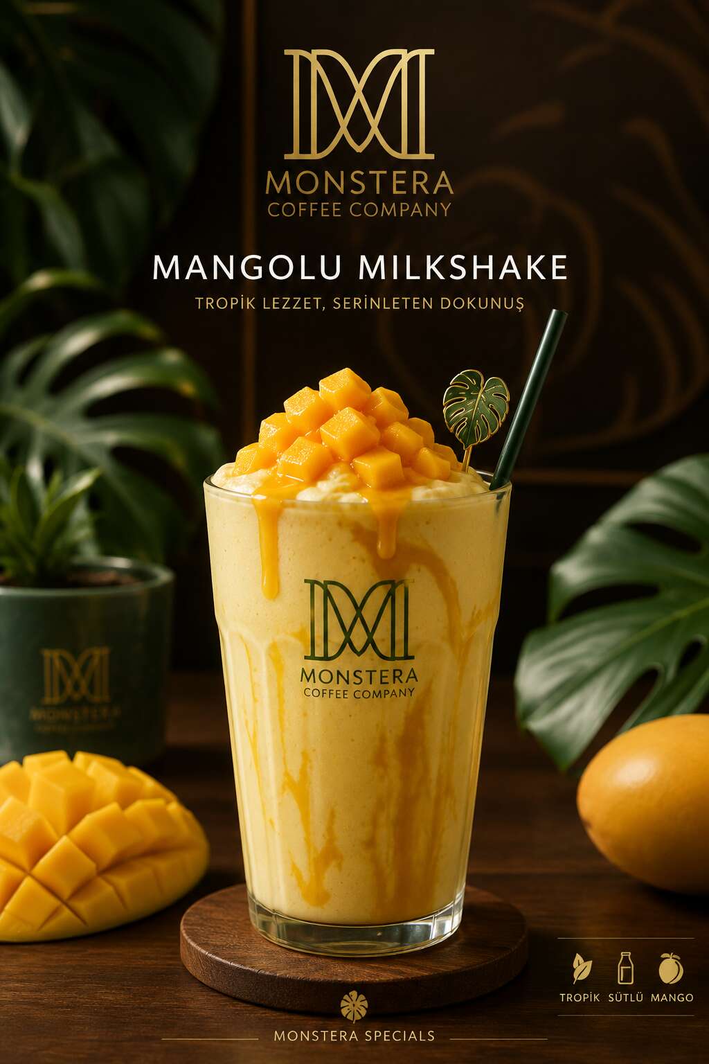Mango milkshake