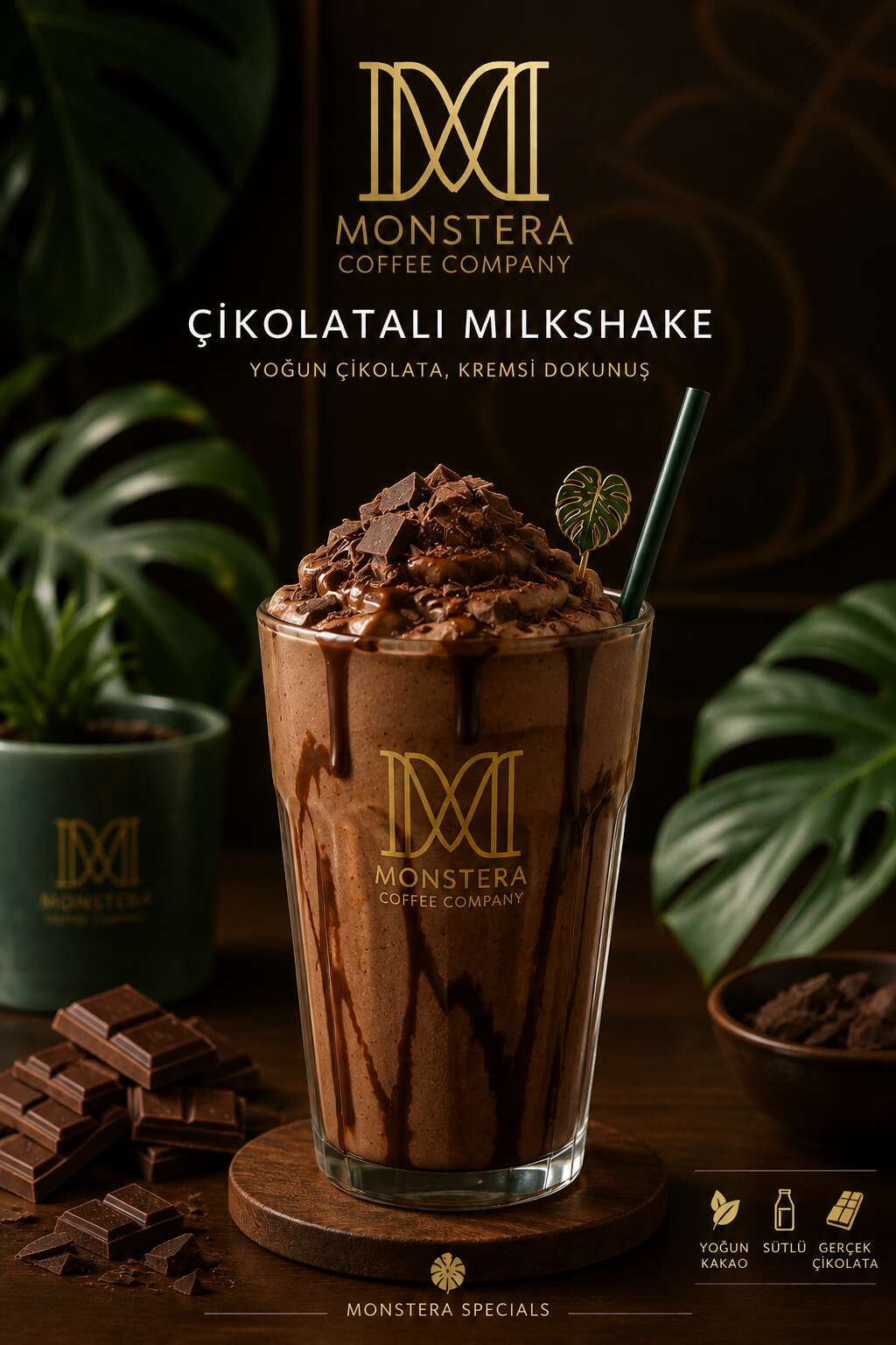 Chocolate milkshake