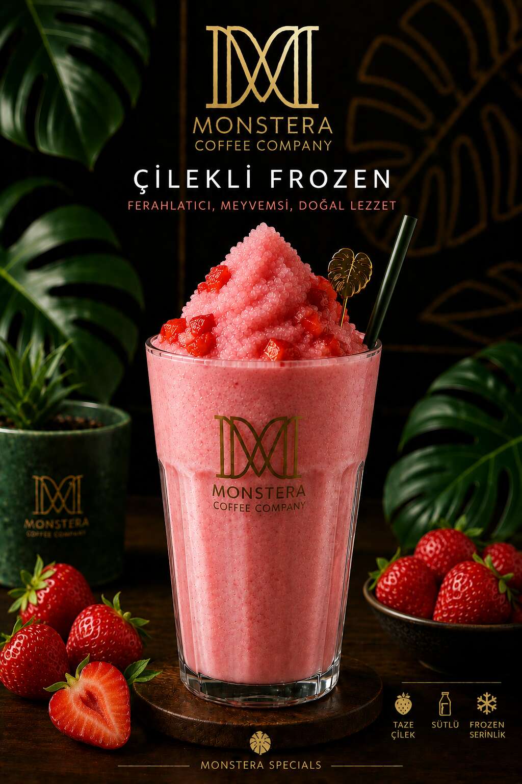 Strawberry Frozen Drink