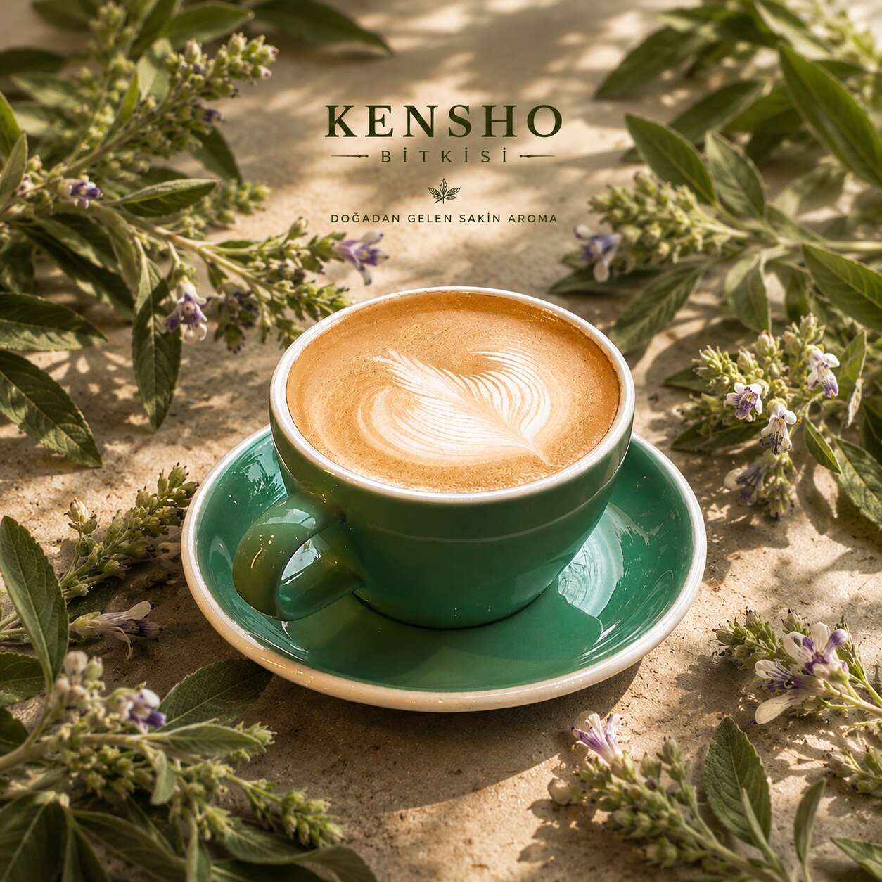 Kensho Latte with lavender, elderflower and neroli