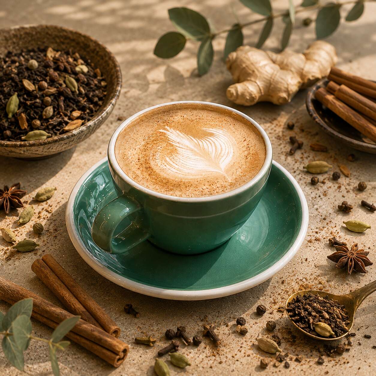 Chai tea latte